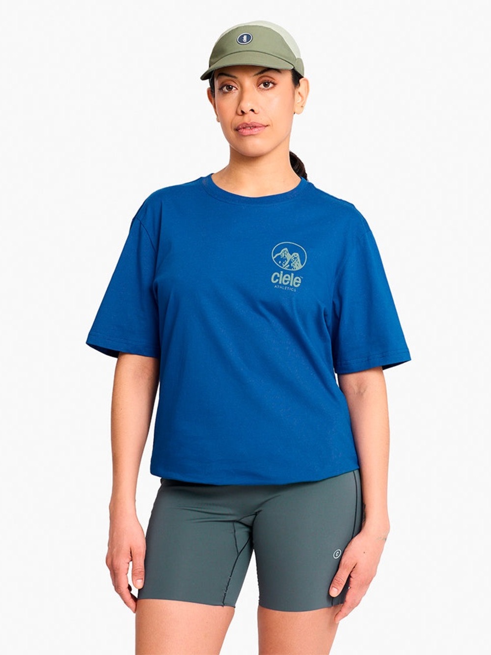 Ciele ORTShirt - Run Mountains unisex recycled cotton lifestyle tee Size Medium